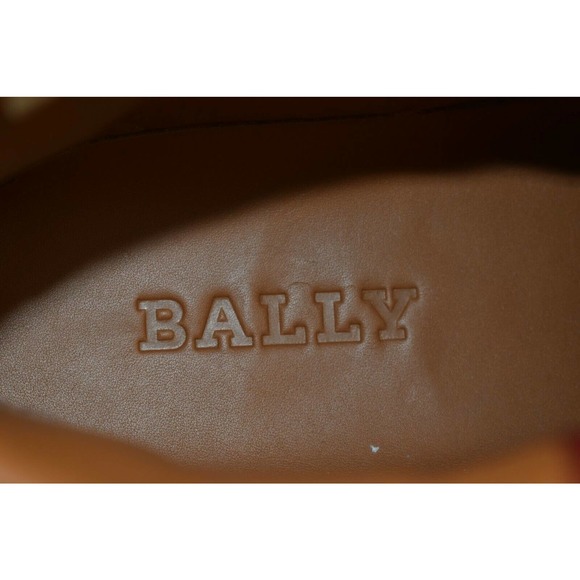 NIB BALLY HERICK RED PATENT LEATHER HI TOP STRIPE LOGO SNEAKERS 8 US 41 main image 11